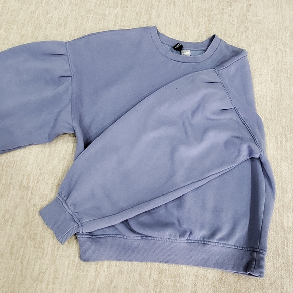 Women's Blue Sweater - Picture 8 of 9